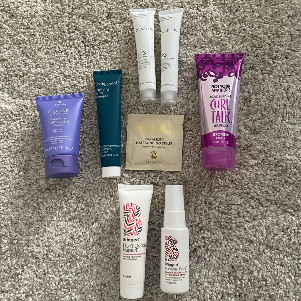 Hair Care Product Samples
